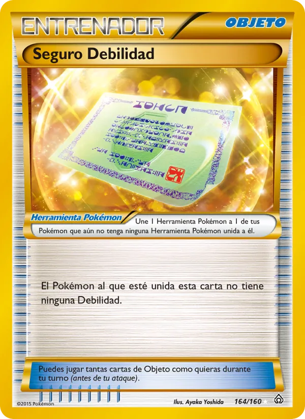 Seguro Debilidad (Duelos Primigenios #164/160)