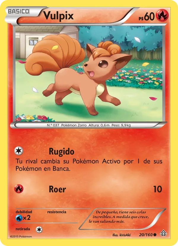 Vulpix (Duelos Primigenios #20/160)