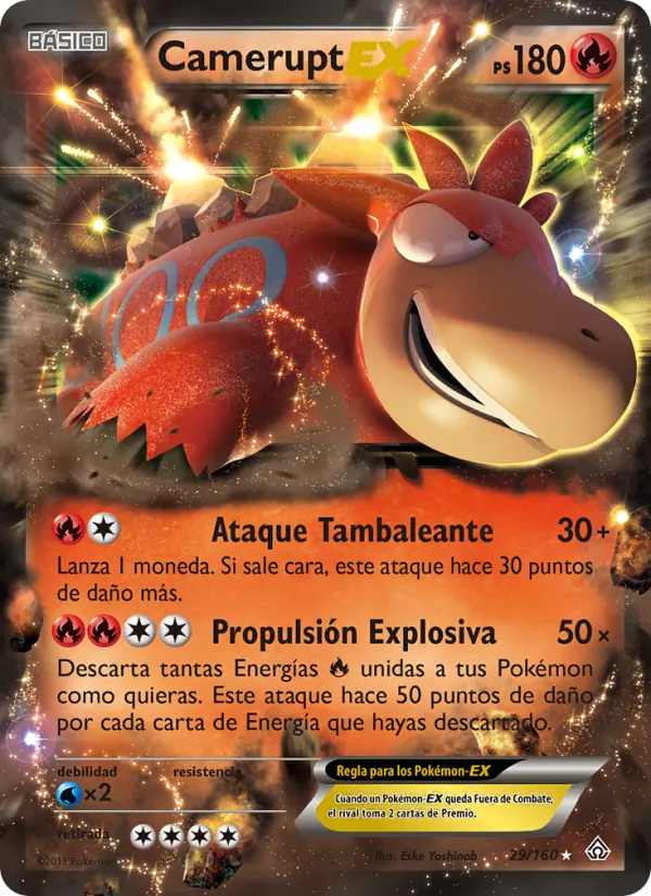 Camerupt EX (Duelos Primigenios #29/160)