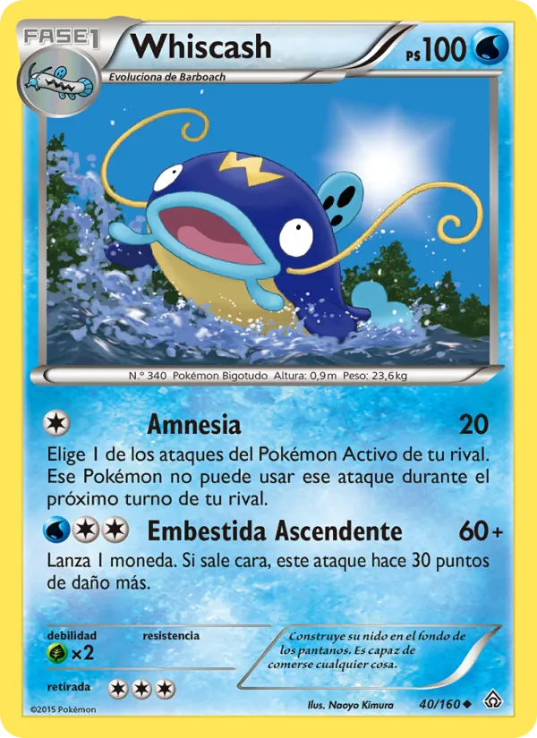 Whiscash (Primal Clash #40/160)
