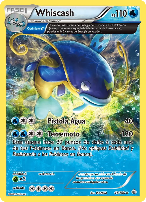 Whiscash (Duelos Primigenios #41/160)
