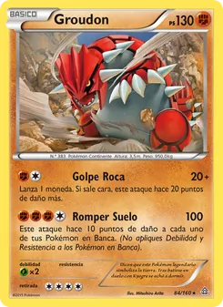 Groudon (Duelos Primigenios #84/160)
