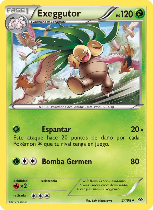 Exeggutor (Cielos Rugientes #2/108)