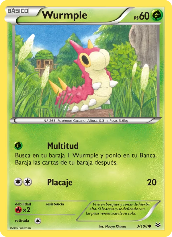 Wurmple (Cielos Rugientes #3/108)