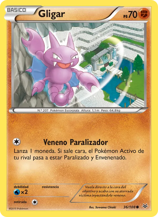 Gligar (Roaring Skies #36/108)