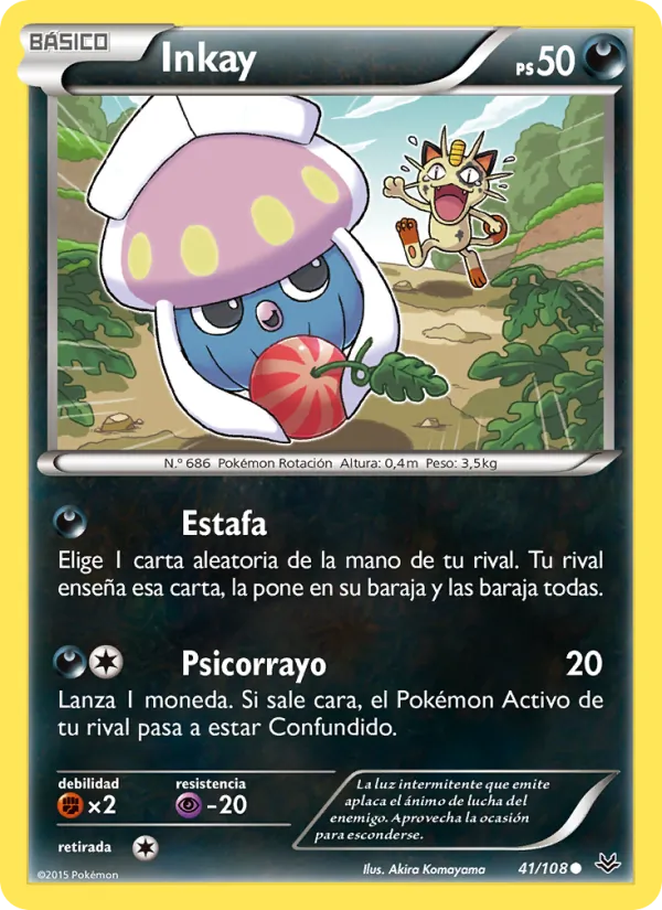 Inkay (Cielos Rugientes #41/108)