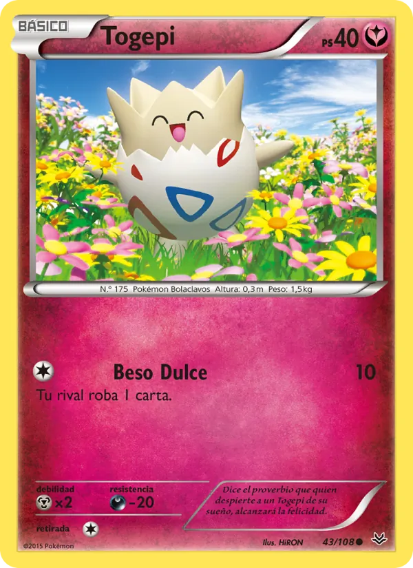 Togepi (Cielos Rugientes #43/108)