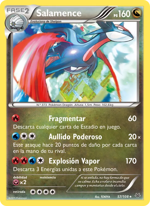 Salamence (Roaring Skies #57/108)