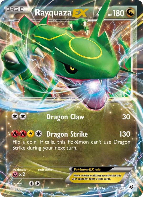 Rayquaza EX (Cielos Rugientes #60/108)