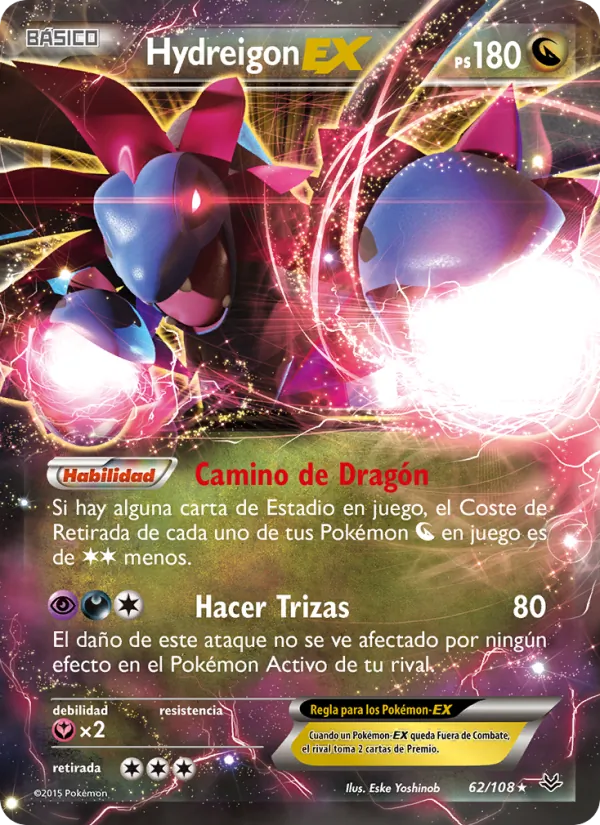Hydreigon EX (Roaring Skies #62/108)