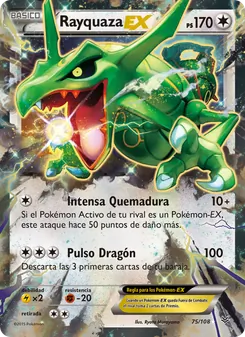 Rayquaza EX (Cielos Rugientes #75/108)