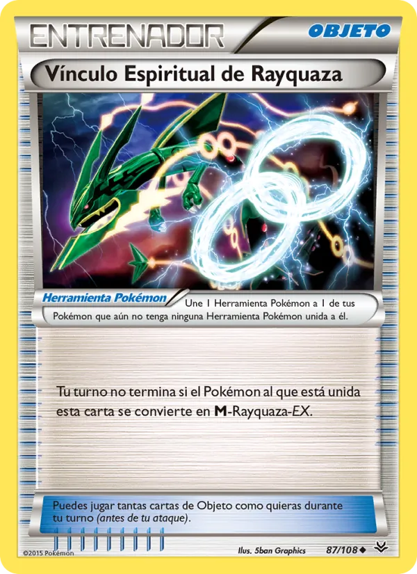 Vínculo Espiritual de Rayquaza (Cielos Rugientes #87/108)