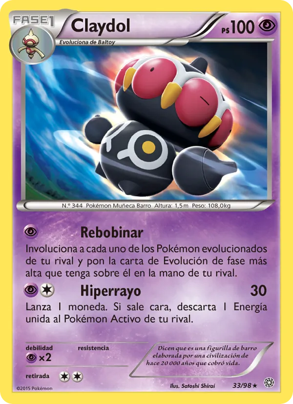 Claydol (Antiguos Orígenes #33/98)