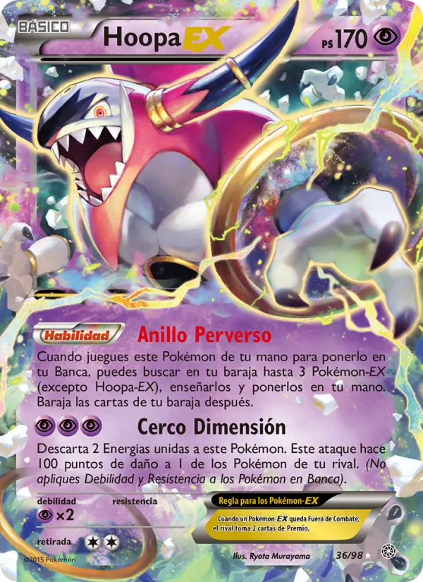 Hoopa EX (Antiguos Orígenes #36/98)