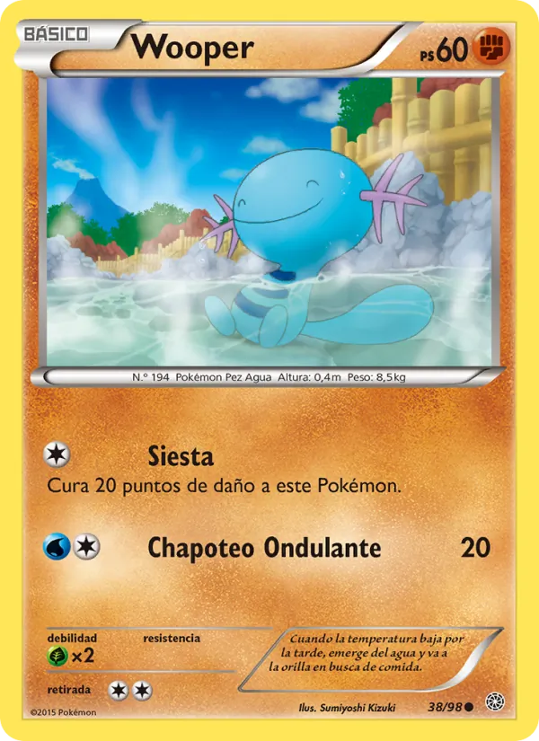 Wooper (Ancient Origins #38/98)