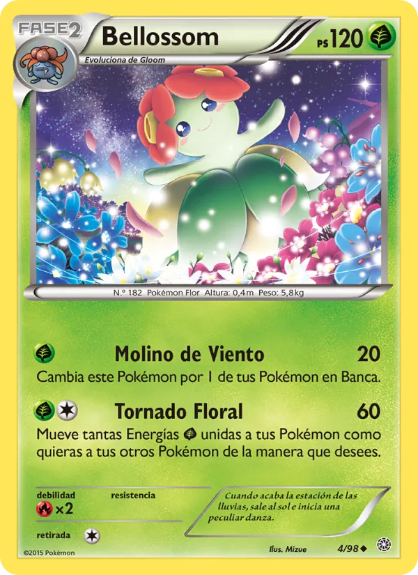 Bellossom (Antiguos Orígenes #4/98)