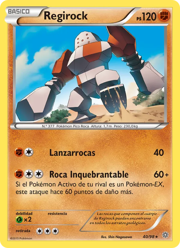 Regirock (Antiguos Orígenes #40/98)