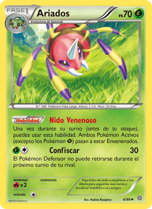 Ariados (Antiguos Orígenes #6/98)