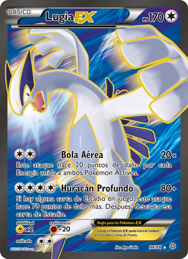 Lugia EX (Antiguos Orígenes #94/98)