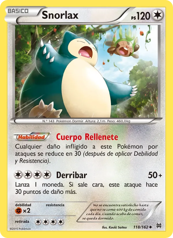 Snorlax (BREAKthrough #118/162)