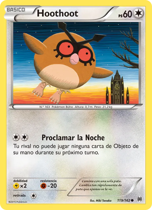Hoothoot (BREAKthrough #119/162)