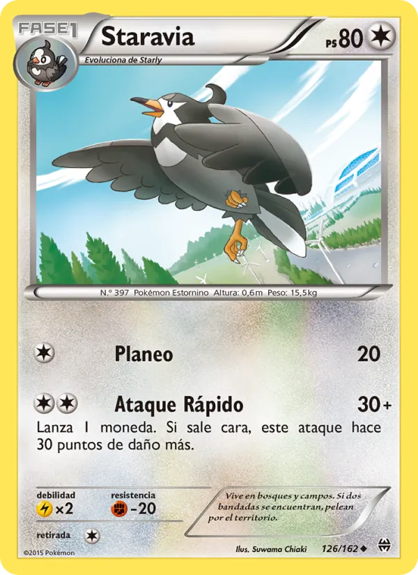Staravia (BREAKthrough #126/162)