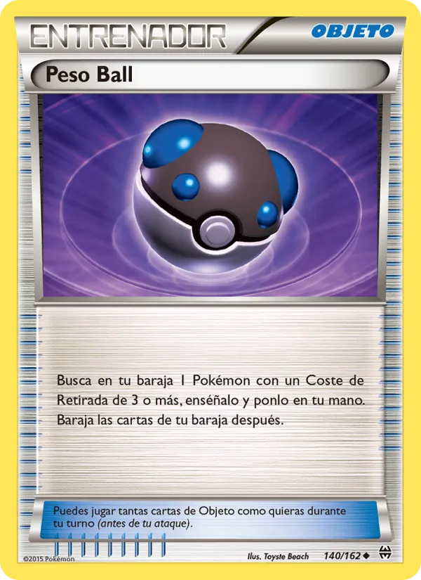 Peso Ball (Turbo Impulso #140/162)