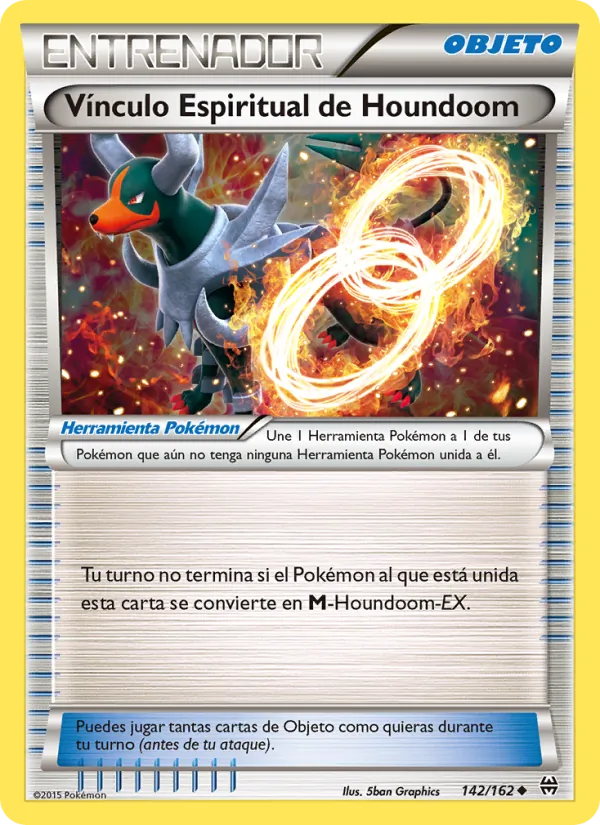 Vínculo Espiritual de Houndoom (Turbo Impulso #142/162)