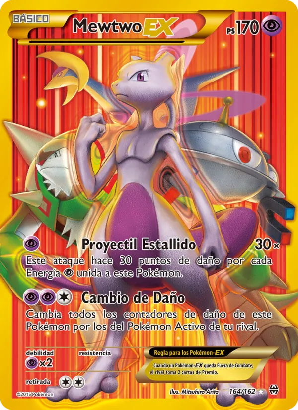 Mewtwo EX (Turbo Impulso #164/162)