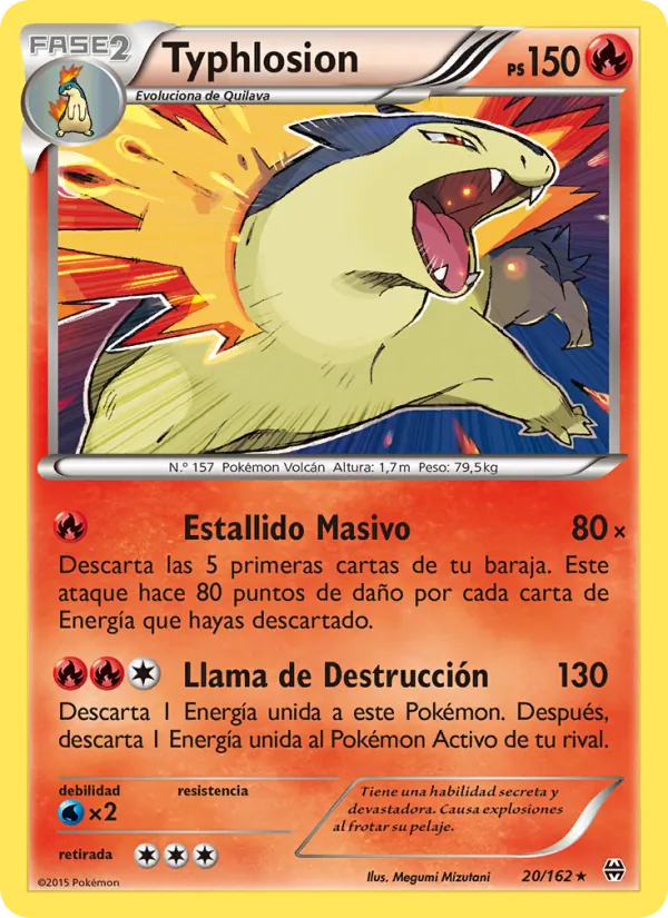 Typhlosion (Turbo Impulso #20/162)