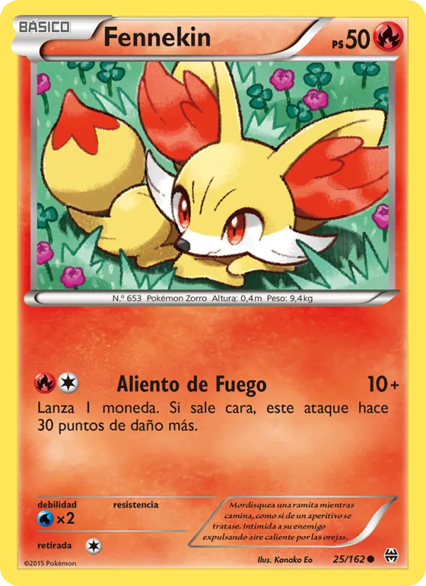 Fennekin (Turbo Impulso #25/162)