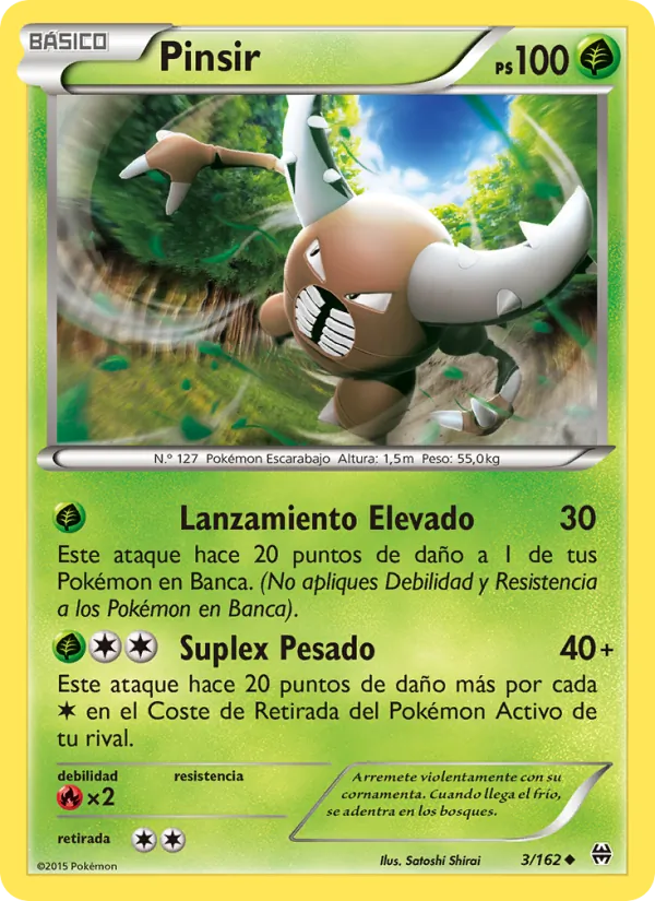 Pinsir (Turbo Impulso #3/162)