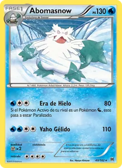 Abomasnow (Turbo Impulso #40/162)