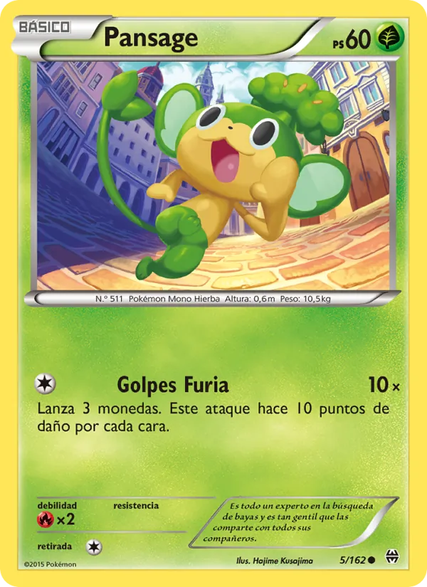 Pansage (Turbo Impulso #5/162)