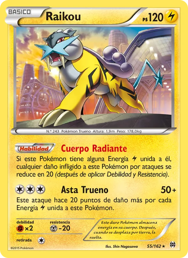 Raikou (Turbo Impulso #55/162)