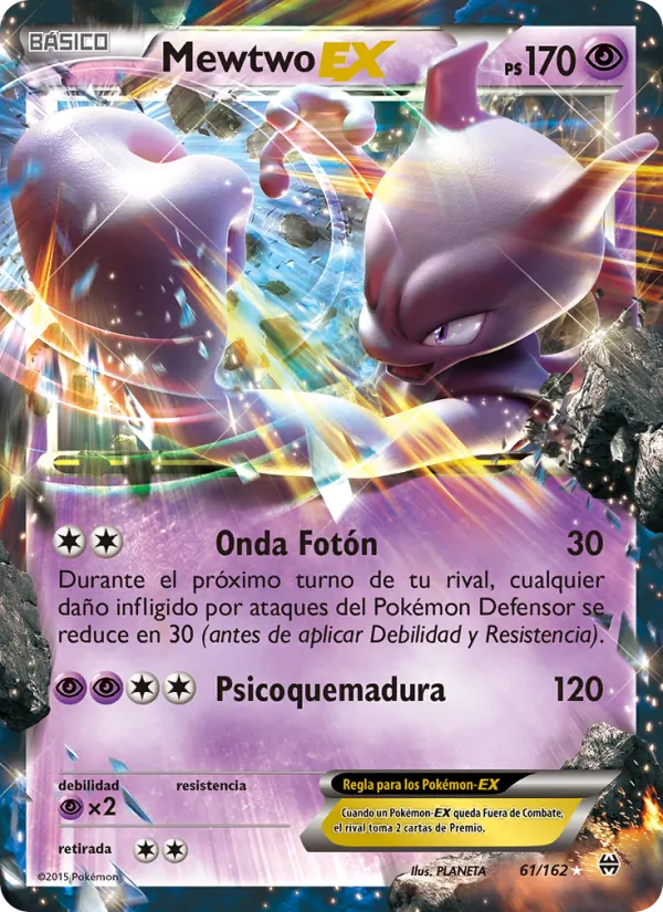 Mewtwo EX (Turbo Impulso #61/162)