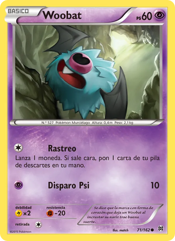 Woobat (BREAKthrough #71/162)