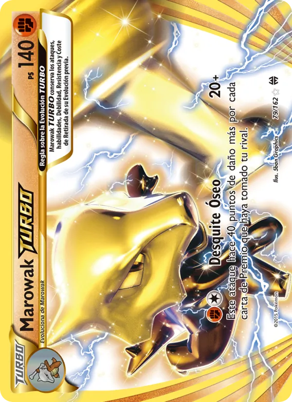 Marowak TURBO (Turbo Impulso #79/162)