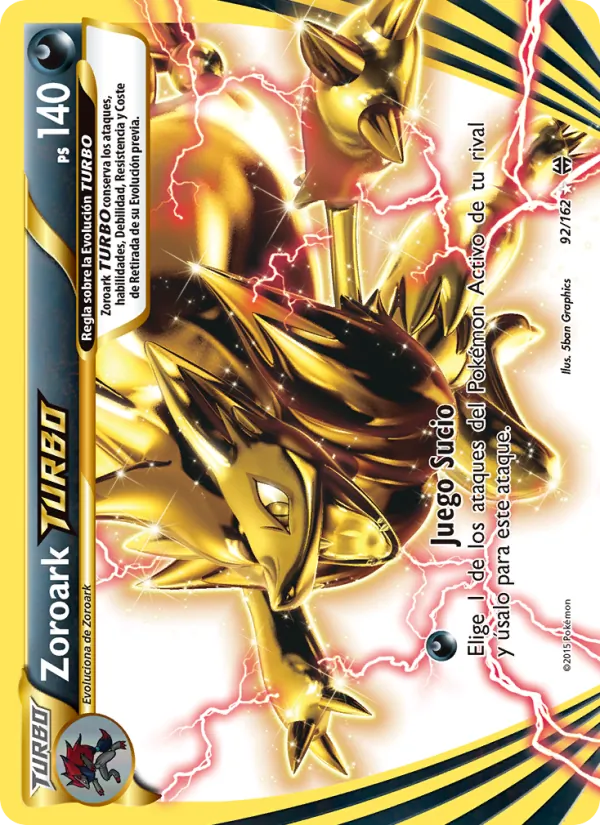 Zoroark TURBO (Turbo Impulso #92/162)