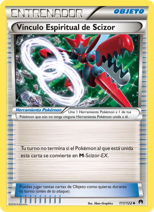 Vínculo Espiritual de Scizor (TURBOLímite #111/122)