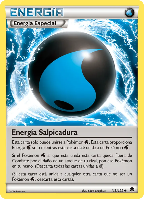 Energía Salpicadura (TURBOLímite #113/122)