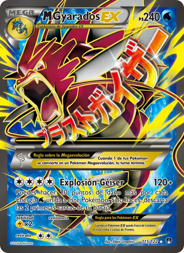 M-Gyarados EX (TURBOLímite #115/122)