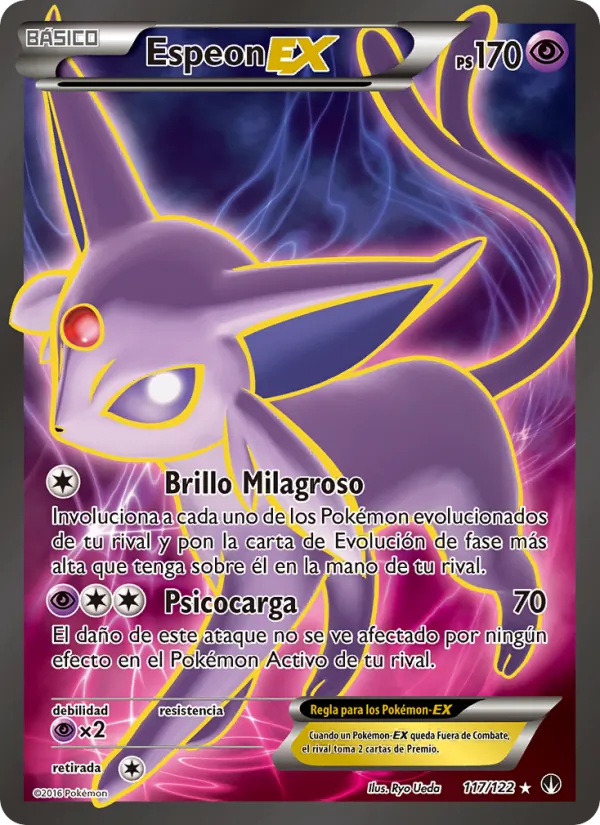 Espeon EX (TURBOLímite #117/122)