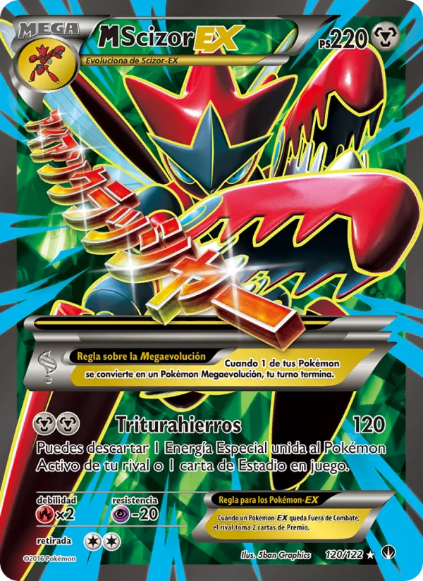 M-Scizor EX (TURBOLímite #120/122)