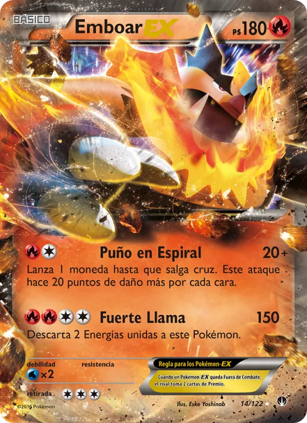 Emboar EX (BREAKpoint #14/122)