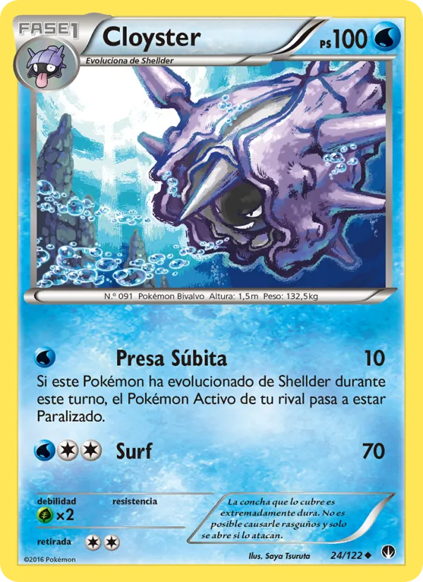 Cloyster (TURBOLímite #24/122)