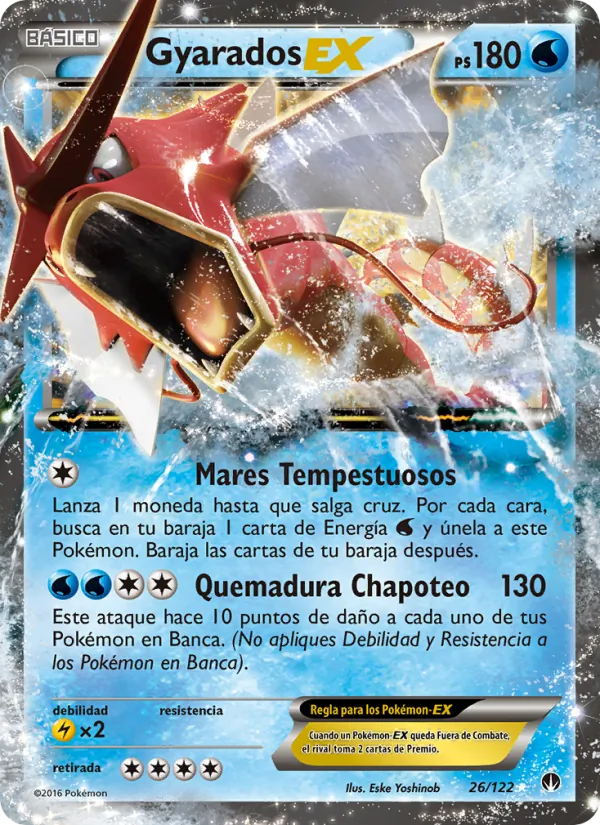Gyarados EX (TURBOLímite #26/122)