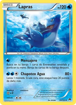 Lapras (TURBOLímite #28/122)