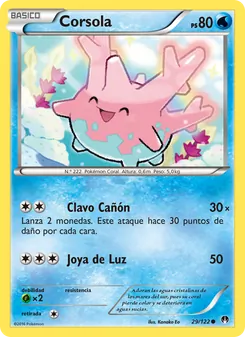 Corsola (TURBOLímite #29/122)