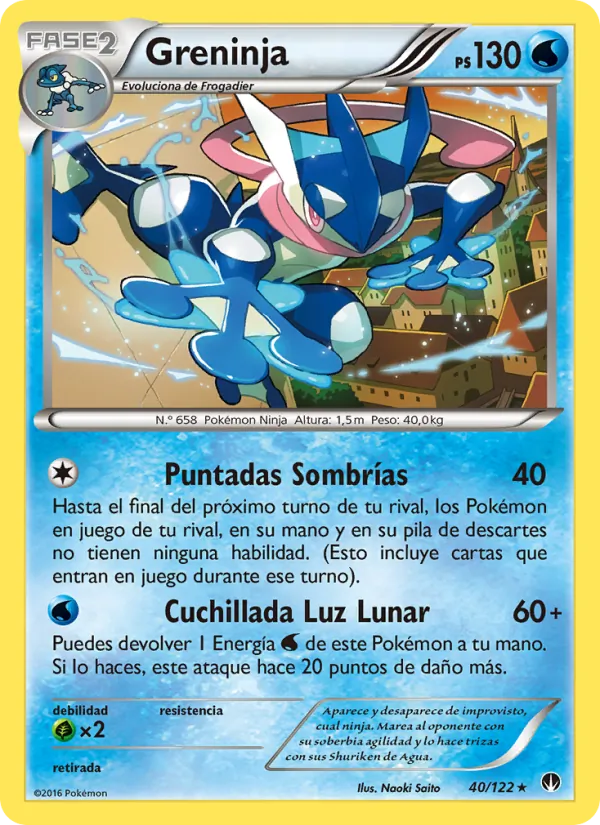 Greninja (TURBOLímite #40/122)